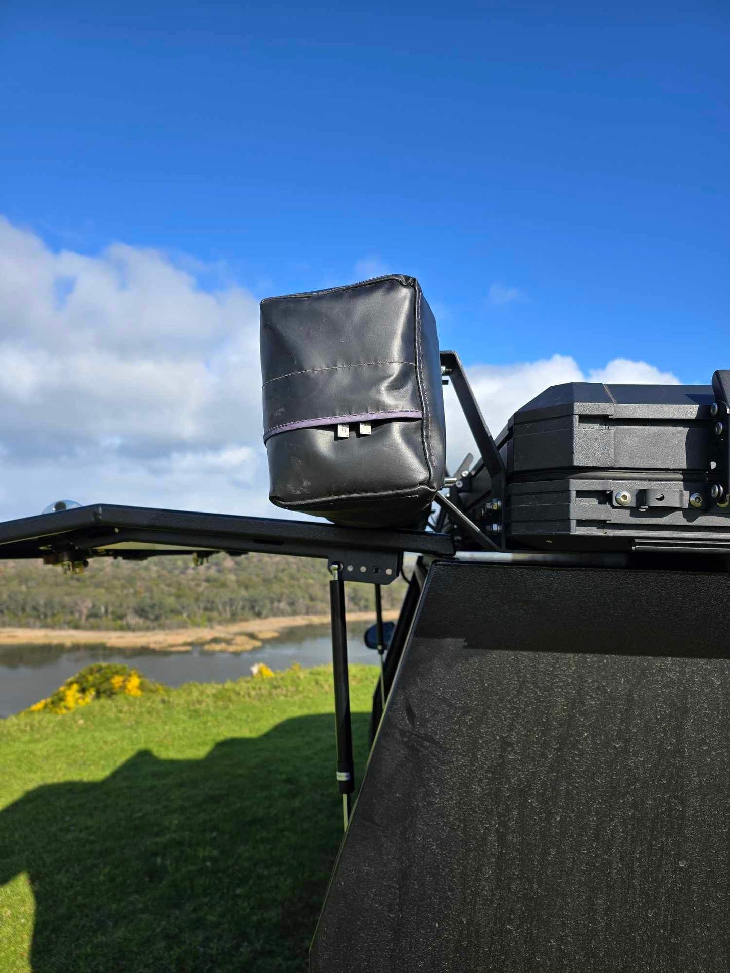 (PRE ORDER - 14TH APRIL ) HIGH CLEARANCE AWNING BRACKETS TO SUIT DUAL CHANNEL ROOF TOP TENTS