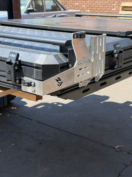 HIGH CLEARANCE AWNING BRACKETS TO SUIT DUAL CHANNEL ROOF TOP TENTS