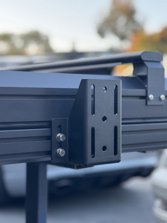 2024 ORDERS SOLD OUT (PRE ORDER - 20th JAN ) AWNING BRACKETS TO SUIT DUAL CHANNEL ROOF TOP TENTS