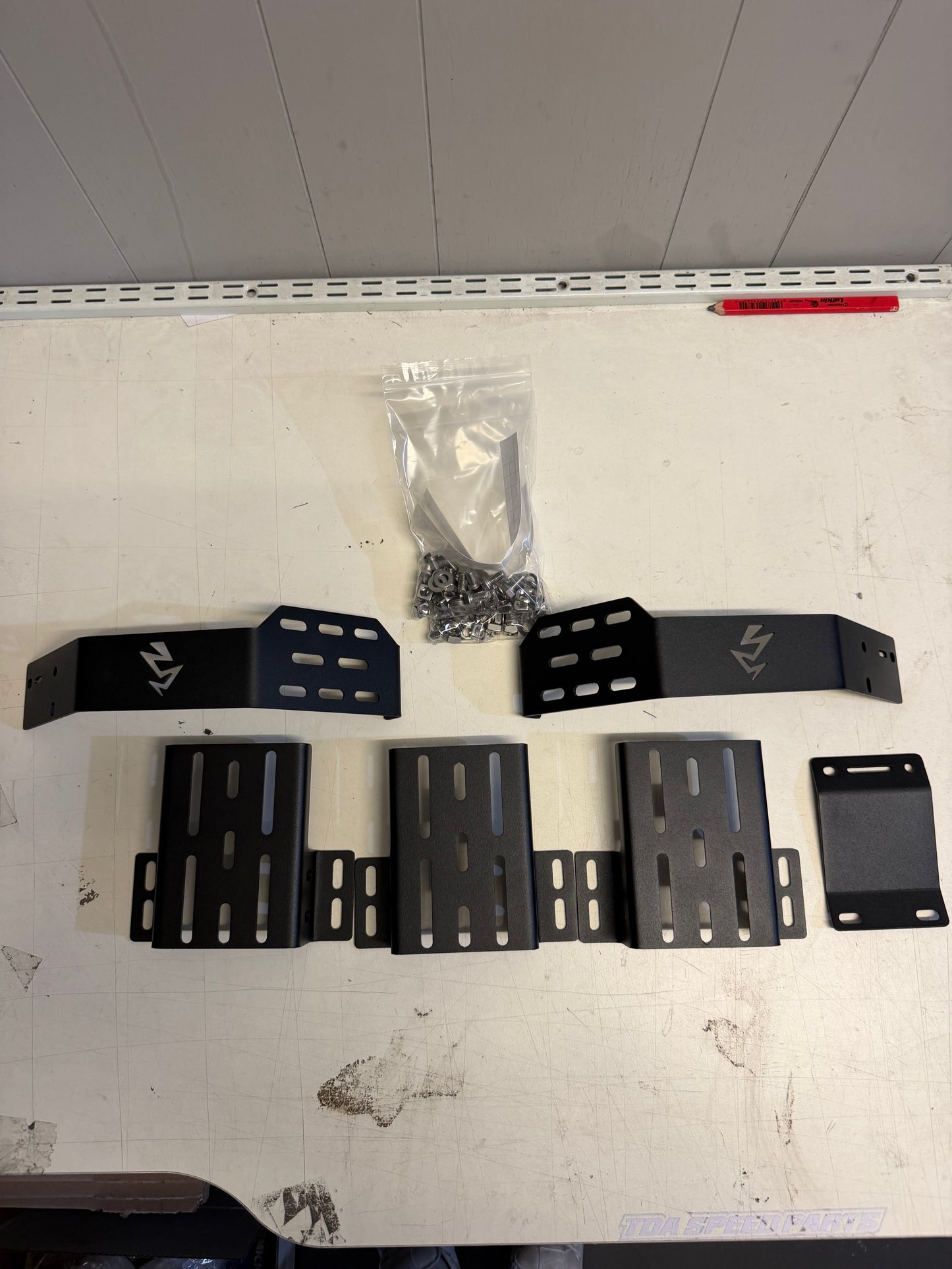 AWNING BRACKETS TO SUIT DUAL CHANNEL ROOF TOP TENTS