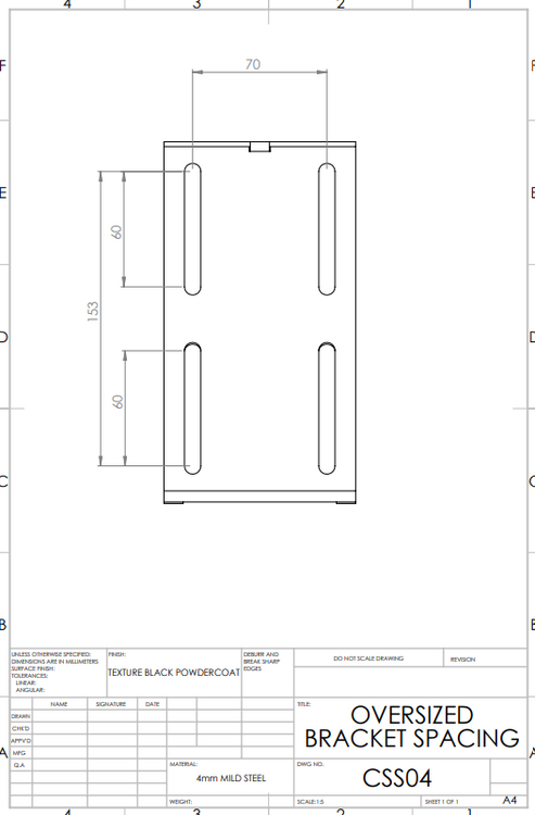 AWNING BRACKETS TO SUIT DUAL CHANNEL ROOF TOP TENTS – TDA Customs